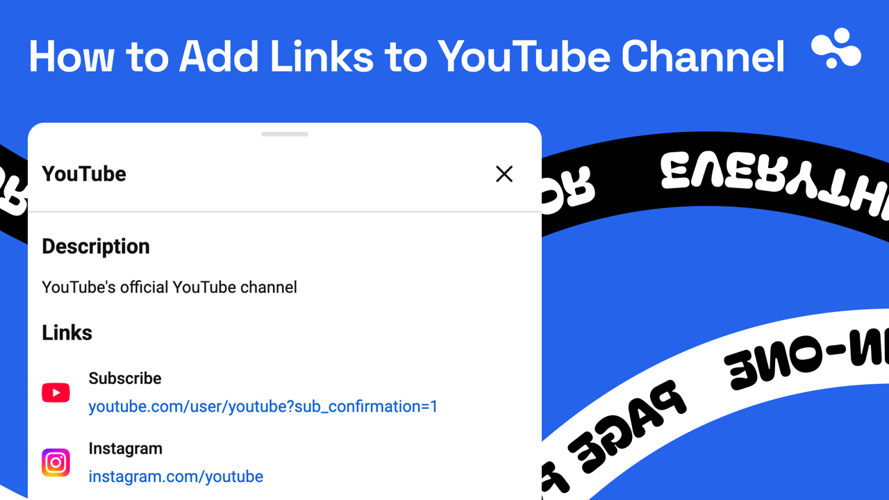 How to Add Links to Your YouTube Channel (and Shorts)
